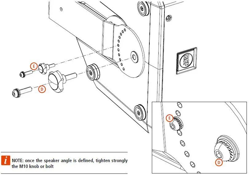 RCF ART 9 Series Brackets and Covers-12