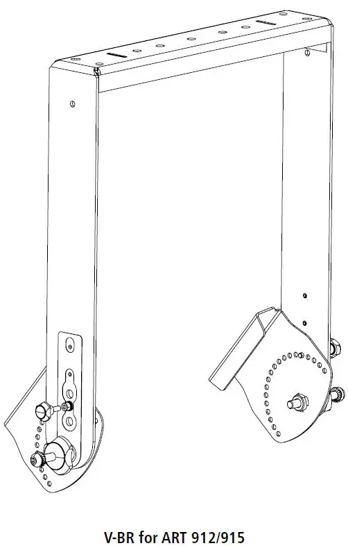 RCF ART 9 Series Brackets and Covers-14
