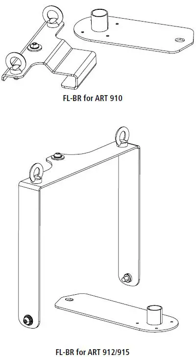 RCF ART 9 Series Brackets and Covers-24