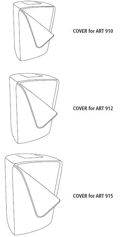 RCF ART 9 Series Brackets and Covers-35