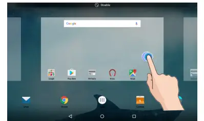 Adding Shortcuts or Widgets