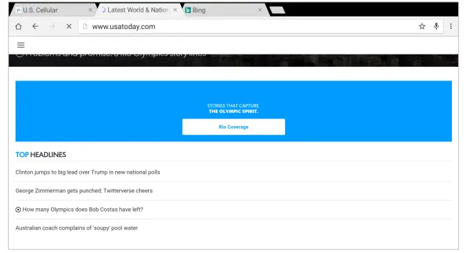 Browsing the Internet