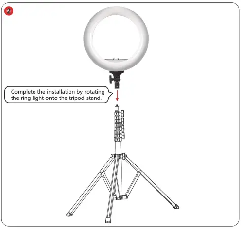 MRZ 14 Selfie Ring Light - fig