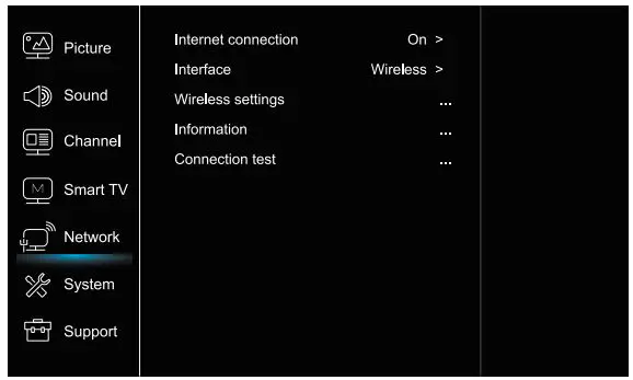 TESLA 40T320SFS Full HD Smart LED TV User Manual - Network