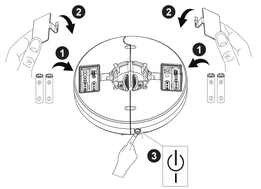 blooma RB284A Alinda Battery Powered LED Parasol Light- Maintenance 2