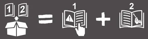 blooma RB284A Alinda Battery Powered LED Parasol Light- Symbols