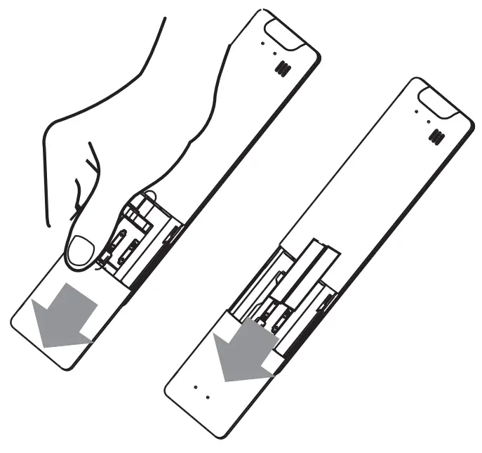kaden KSI Series Wall Mounted Air Conditioner Remote Control - holder