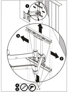 FIG 12 Installing Mount to Wall