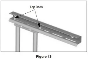 FIG 24 Reconfiguring the Swing Arms to the Left or Right of