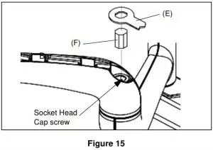FIG 26 Swing Arm Tension Adjustment