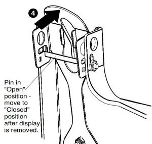 FIG 29 Removing Display from Mount