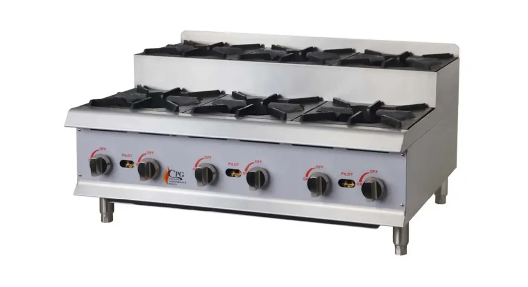 Cpg Ck-hpsu212 Gas Step Up Hot Plate User Manual Cpg Ck-hpsu212 Gas Step Up Hot Plate User Manual