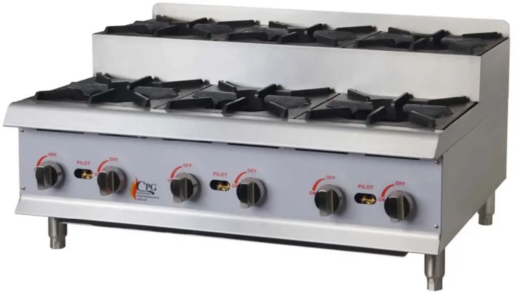 CPG CK HPSU212 Gas Step Up Hot Plate
