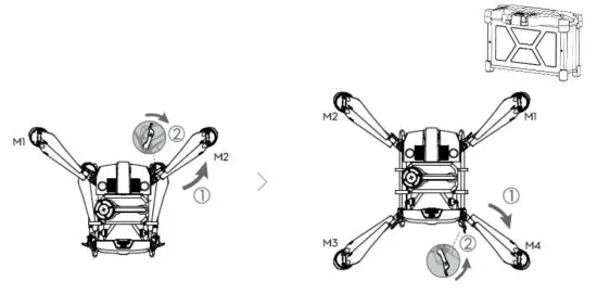 dji AGRAS T10 Spraying Drone -Aircraft