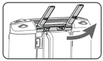 dji AGRAS T10 Spraying Drone - Antennas