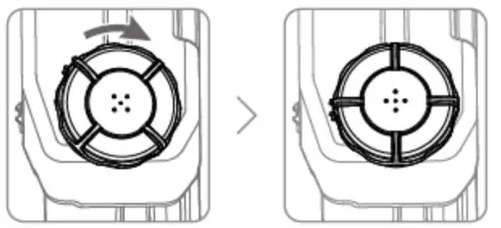 dji AGRAS T10 Spraying Drone - Calibrating