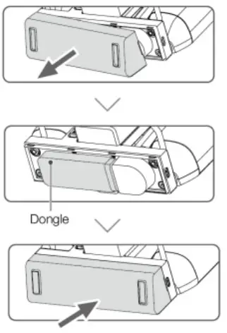 dji AGRAS T10 Spraying Drone - dongle