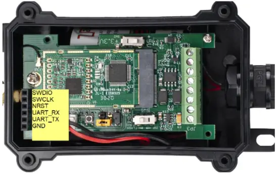 DRAGINO LDDS20 LoRaWAN Ultrasonic Liquid Level Sensor - below board