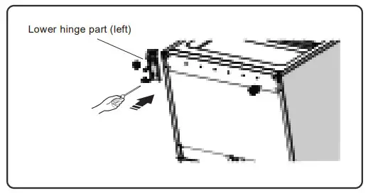 FORNO FFFFD1948 24S 11 1 CU FT Bottom Mount Refrigerator Stainless Steel with Side Grip Handle - Parts you will need 12