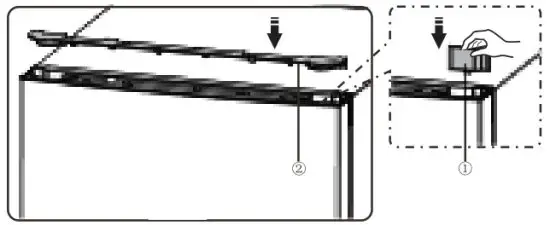 FORNO FFFFD1948 24S 11 1 CU FT Bottom Mount Refrigerator Stainless Steel with Side Grip Handle - Parts you will need 17
