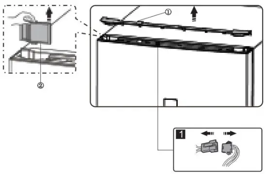 FORNO FFFFD1948 24S 11 1 CU FT Bottom Mount Refrigerator Stainless Steel with Side Grip Handle - Parts you will need 4