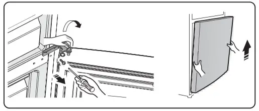 FORNO FFFFD1948 24S 11 1 CU FT Bottom Mount Refrigerator Stainless Steel with Side Grip Handle - Parts you will need 8