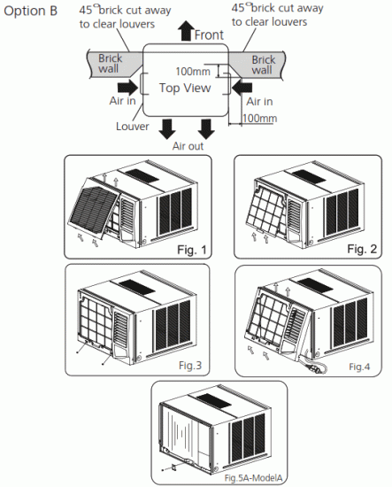 Midea MWF09HB4 Window Type Room Air Conditioner - cabinet1