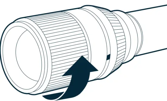 Adjust the light beam