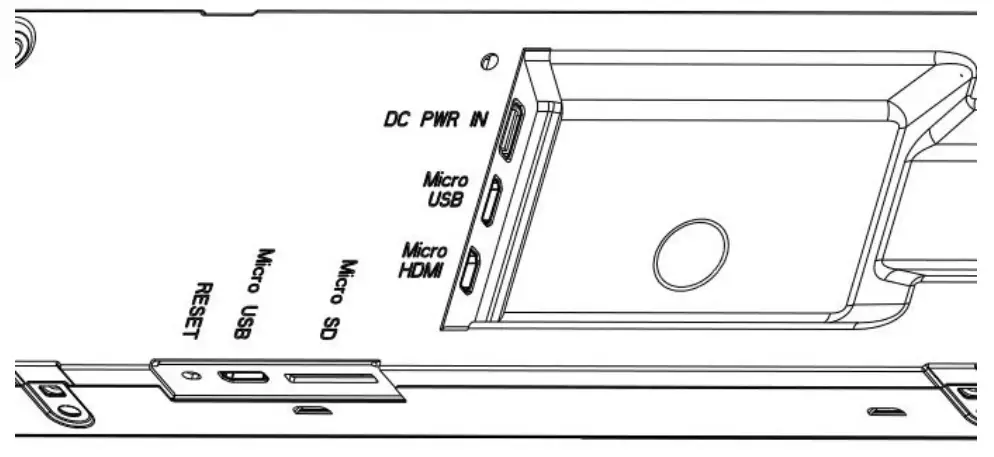 LG LD230EKS-FPN1 23 Inch In cell Strip Touch Screen with Android Operating System - USB adapter 1
