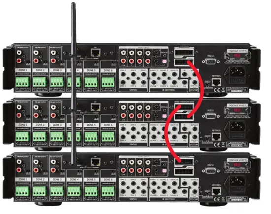 OSD AUDIO Nero MAX12 Wi Fi Multiroom Amplifier - output kyprd