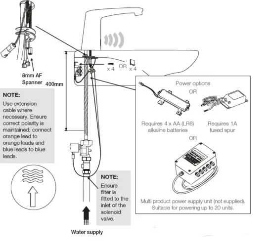 Cistermiser NT-EX- Novatap- No-Touch- Hygienic- Infrared- Taps -for- Washbasins -4