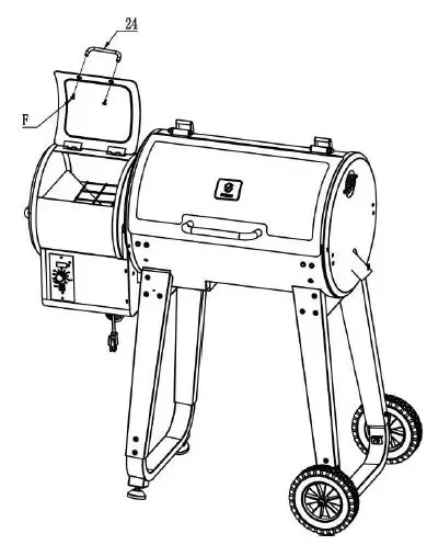 Z GRILLS ZPG-450A Wood Pellet Grills-7