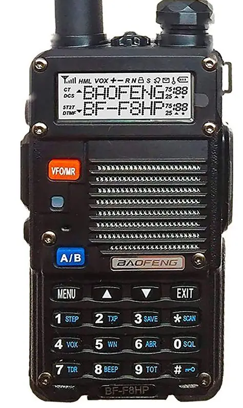 BAOFENG-BF-F8HP-(UV-5 -rd-=Gen)-8-Watt-Dual-Band-Two-Way-Radio-iamge