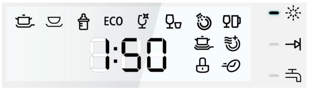 Whynter CDW-6831WES Countertop Portable Dishwasher 6 place setting LED EnergyStar Instruction Manual - Starting a Program