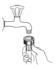 Whynter CDW-6831WES Countertop Portable Dishwasher 6 place setting LED EnergyStar Instruction Manual - Water Supply Inlet Connection