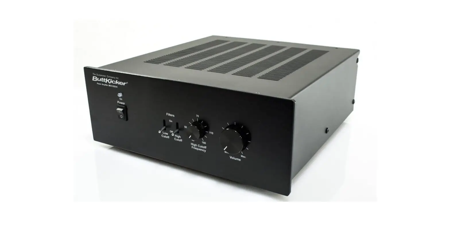 Buttkicker Bk-lfekit Low Frequency Effect Kit With Amplifier For Home Theater User Guide Buttkicker Bk-lfekit Low Frequency Effect Kit With Amplifier For Home Theater User Guide