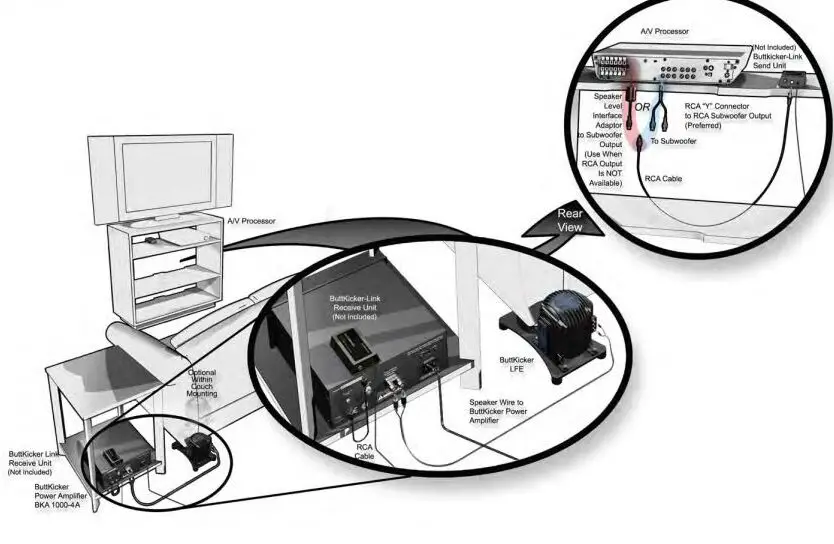 ButtKicker-BK-LFEKIT-Low-Frequency-Effect -Kit -with- Amplifier- for- Home- Theater-fig-7