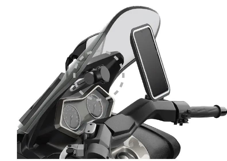 SHAPEHEART SCREW Magnetic Mount for Scooter-FIG1