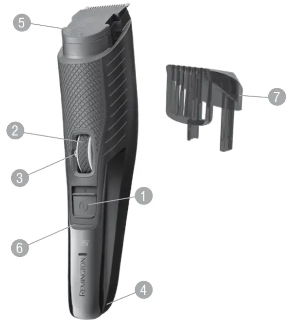 REMINGTON B5 Style Series Beard Trimmer - instruction