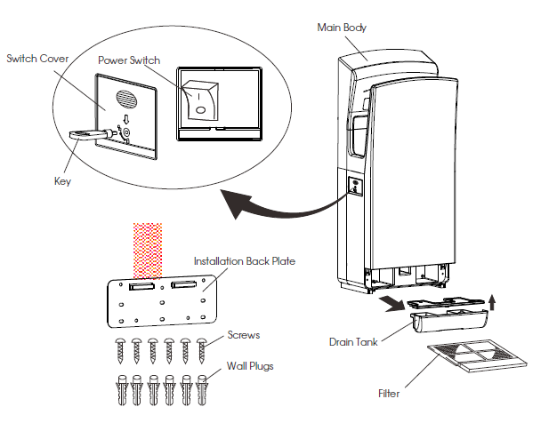 Dryflow-HDDFSEFOH-BRM-Steel-Force-Hand-Dryer-3