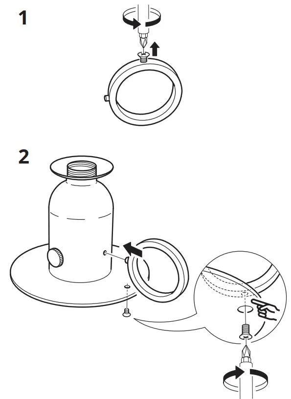 IKEA ASKMULLER 24cm Table Lamp - figure 2