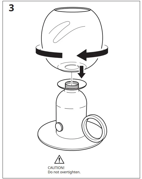 IKEA ASKMULLER 24cm Table Lamp - figure 3