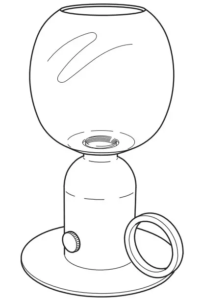 IKEA ASKMULLER 24cm Table Lamp