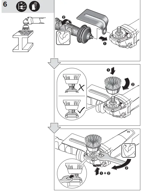 BOSCH GWS 9-115 Angle Grinder-10