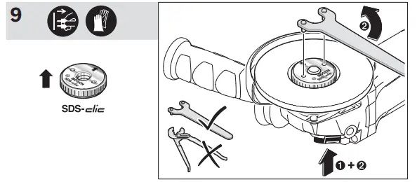 BOSCH GWS 9-115 Angle Grinder-14