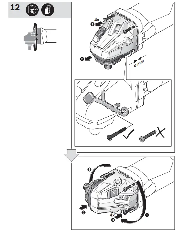 BOSCH GWS 9-115 Angle Grinder-17