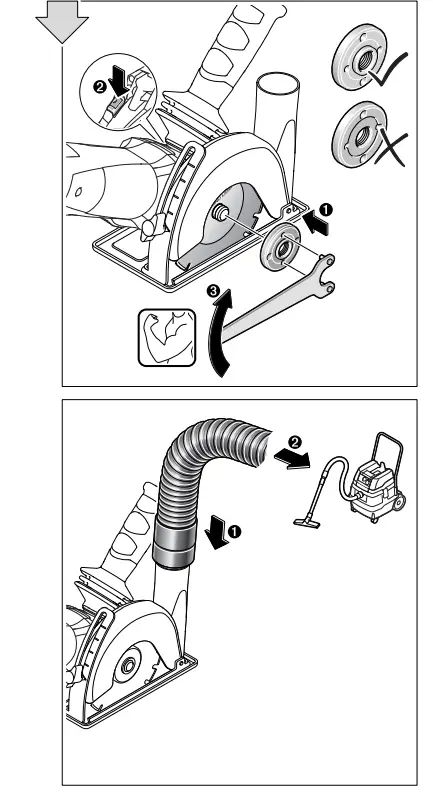 BOSCH GWS 9-115 Angle Grinder-6