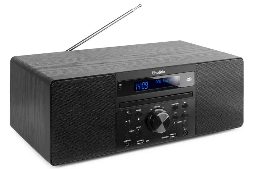 audizio B08Q87B7DP Prato Music System CD-DAB Plus