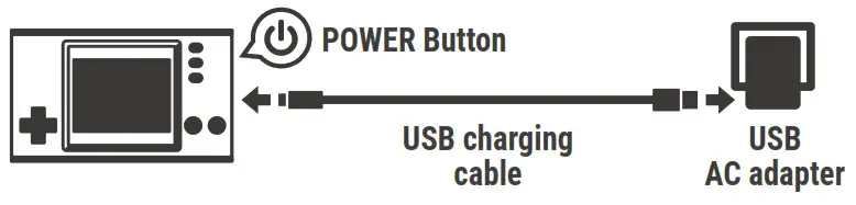 Nintendo Game and Watch Super Mario Bros How to charge