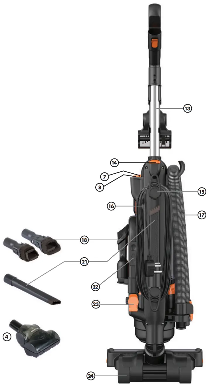 Bennett Read POWER UP Pet Multi-Cyclonic Vacuum Cleaner - product2